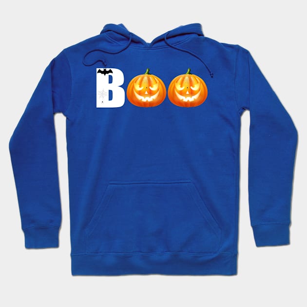 Halloween Boo Hoodie by Dolta